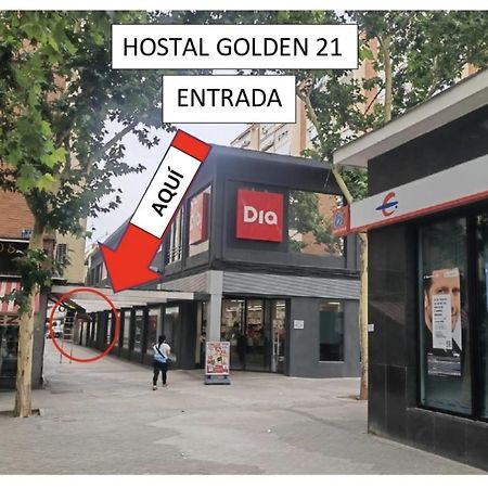 Hostal Golden 21*** Madrid Bagian luar foto