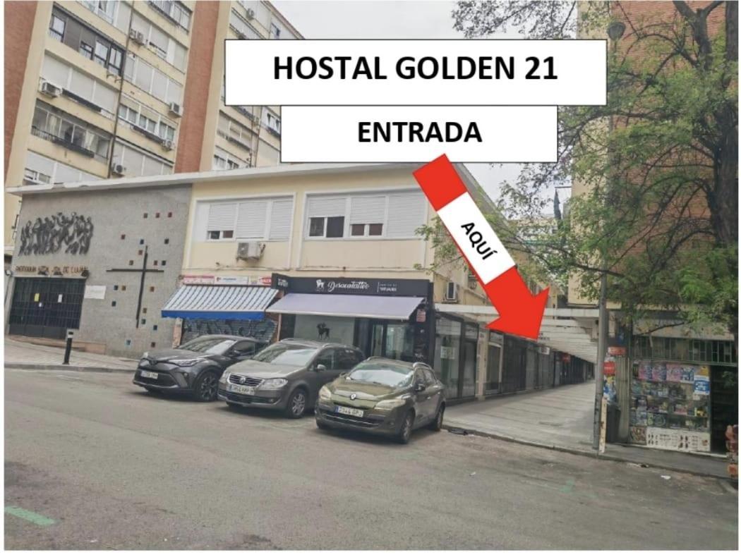 Hostal Golden 21*** Madrid Bagian luar foto